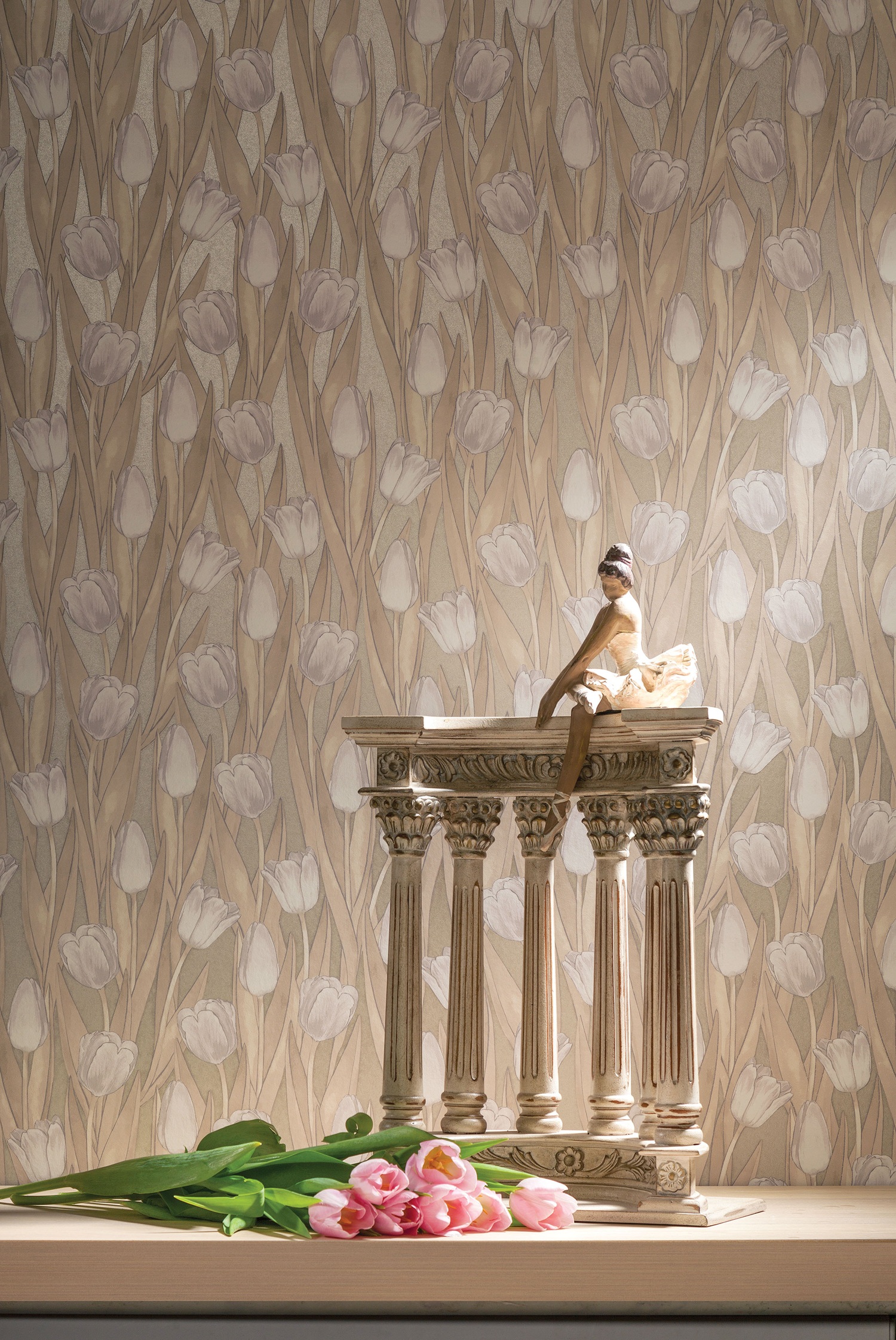 Обои Milassa Swan SW1 002/4 10,05×1 фото в интерьере